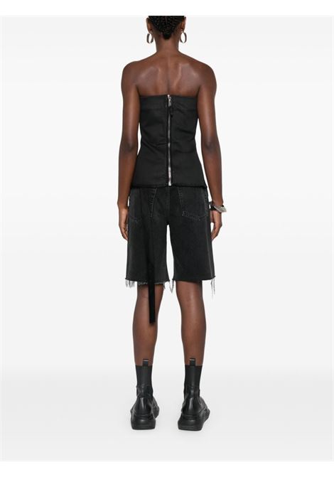 Black Bustier top Rick Owens DRKSHDW - women RICK OWENS DRKSHDW | DS02D2127SBW99